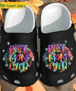 Bear Colorful Tie Dye Crocs Sandals