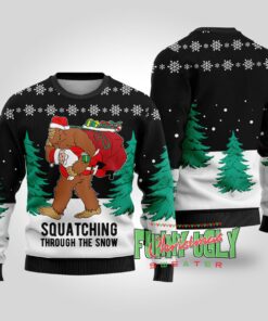 How Bigfoot Stole Grinch’s Christmas Tree Christmas Sweater