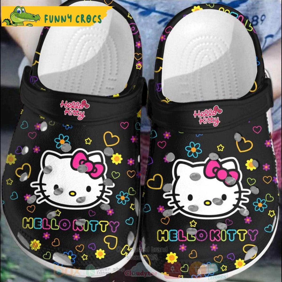 Funny Custom Hello Kitty Crocs Sandals