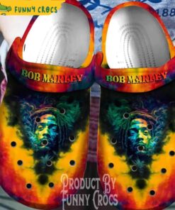 Funny Bob Marley Weed Crocs Shoes
