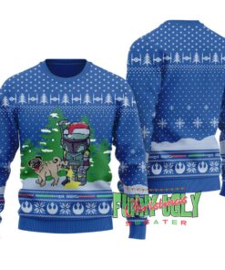 Funny Star Wars Boba Fett Ugly Sweaters