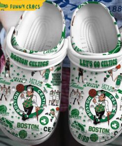 Funny Boston Celtics Crocs Shoes