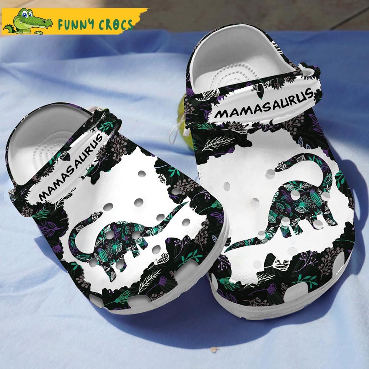 Funny Mamasaurus T Rex Crocs Clog Slippers