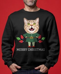 Funny Cat Dad Ugly Sweaters