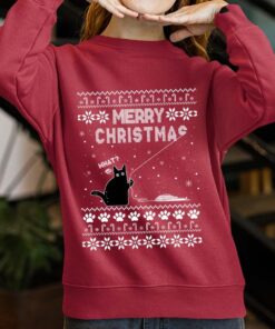 Funny Cat Womens Ugly Sweater