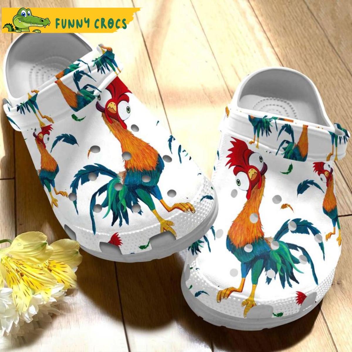 Farmhouse Rooster Chicken Crocs Sandals