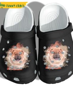 Funny Chou Chou Dog Crocs Slippers