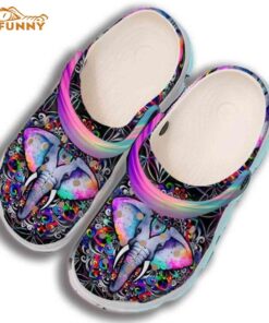 Funny Colorful Elephant Crocs Sandals