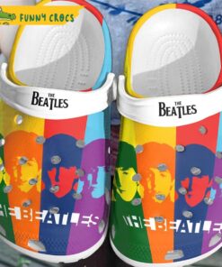 All Need You Love The Beatles Crocs Slippers