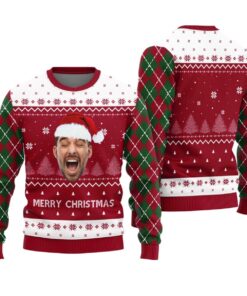 Funny Custom Photo Personalized Ugly Sweater