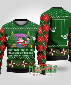 Funny Data Santa Ugly Sweater