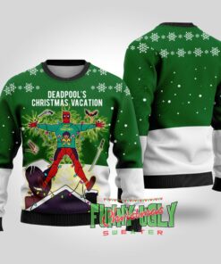 Funny Deadpool’s Christmas Vacation Ugly Sweater
