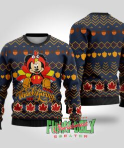 Funny Disney Mickey Thanksgiving Sweaters