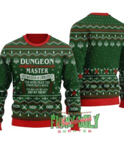 Funny Dnd Class Christmas Sweater