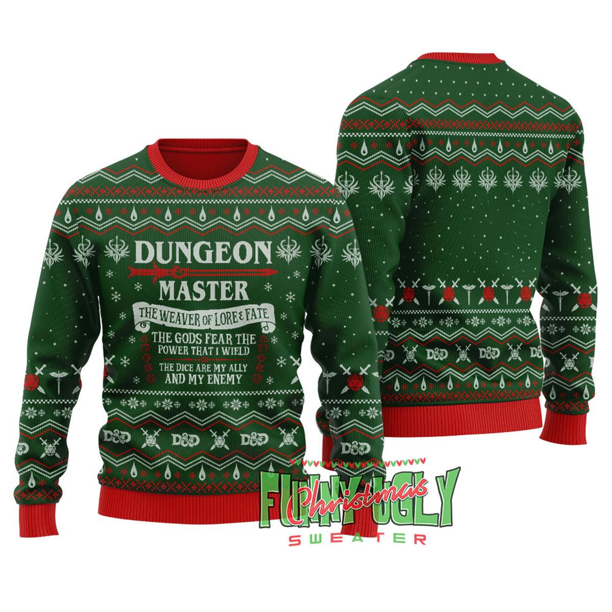 Anime Mens Ugly Christmas Sweater