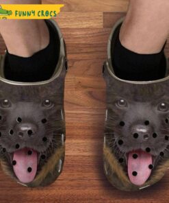 Funny Dog Tongue Cute Crocs Slippers