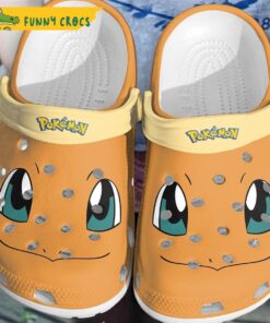 Funny Face Charmander Pokemon Crocs Sandals