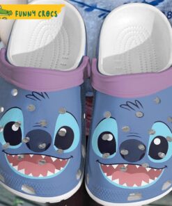 Funny Face Stitch Crocs Clog Shoes