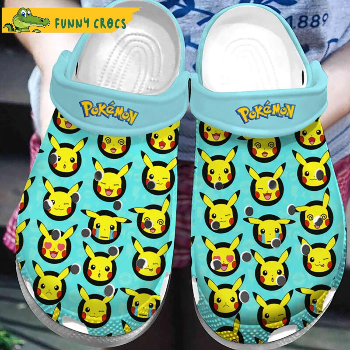 Funny Pattern Pokemon Crocs Clog Slippers