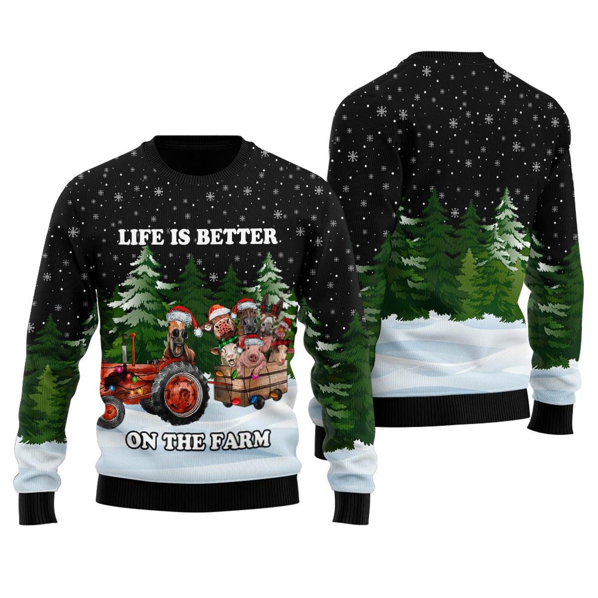 Pretty Nutcracker Christmas Sweater