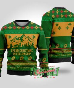 Funny Fellowship Of The Rings Lotr Christmas Sweater