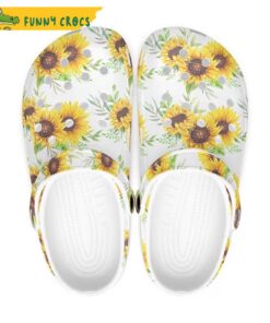 Butterfly Flower Crocs Shoes