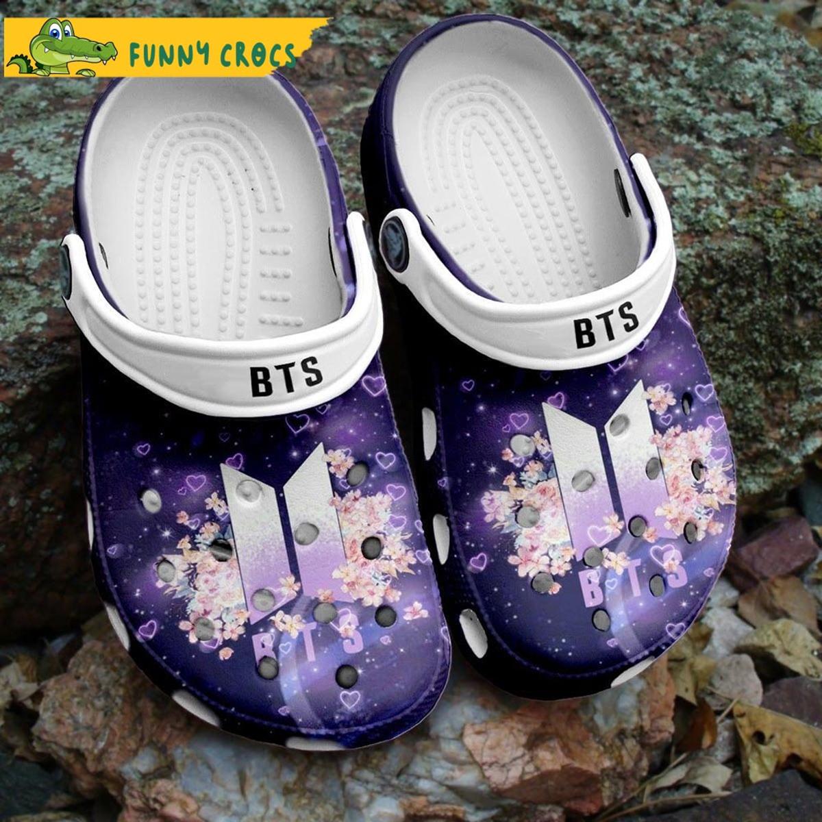 Funny Bt21 Pattern Bts Crocs Clog Shoes