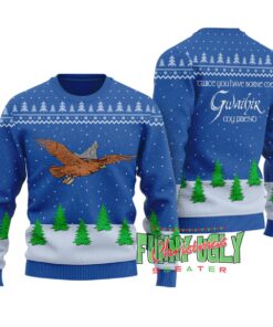 Funny Gandalf On Eagle Lotr Mens Christmas Sweater