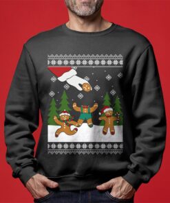 Funny Gingerbread Ugly Christmas Sweater