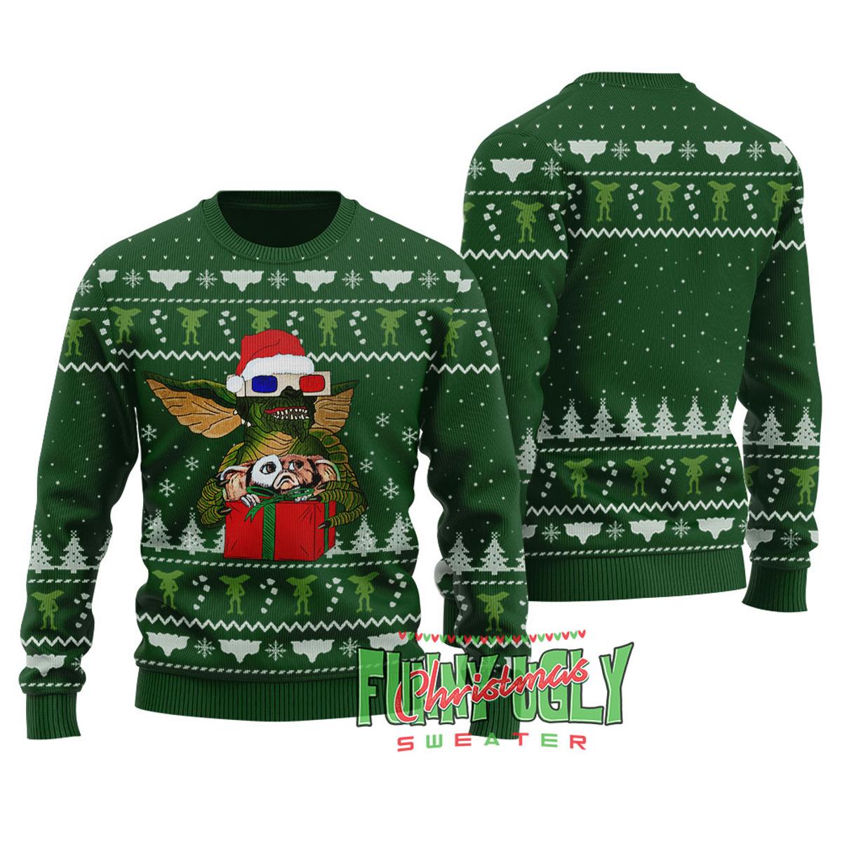 Funny Grinch Stole Miller High Life Christmas Sweater