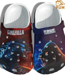 Funny Godzilla Kong Monster Crocs Clog
