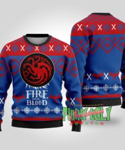 Funny Got Fire Dragon Christmas Sweater