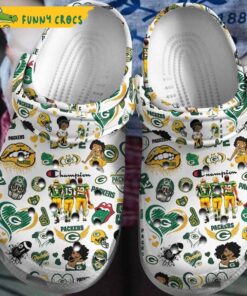 Customized Green Bay Packers Crocs Sandals