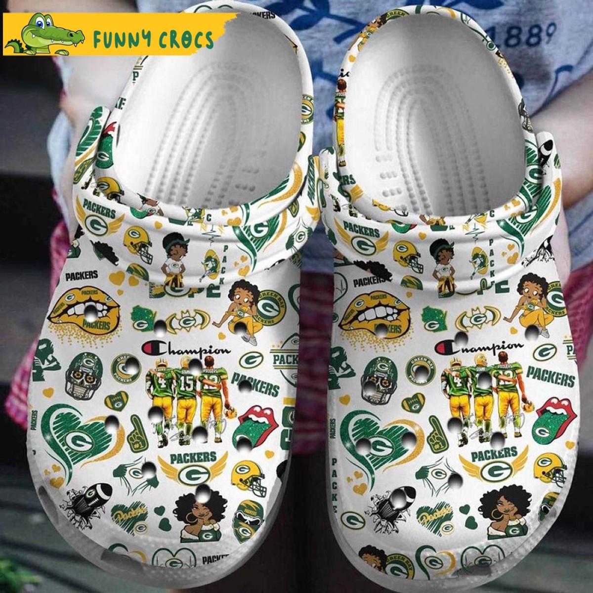 Green Bay Crocs Slippers