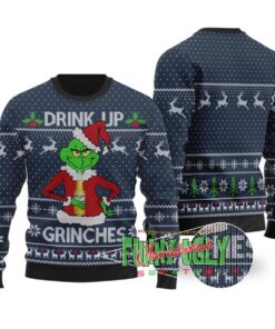 Funny Grinch Stealing Corona Light Beer Sweater