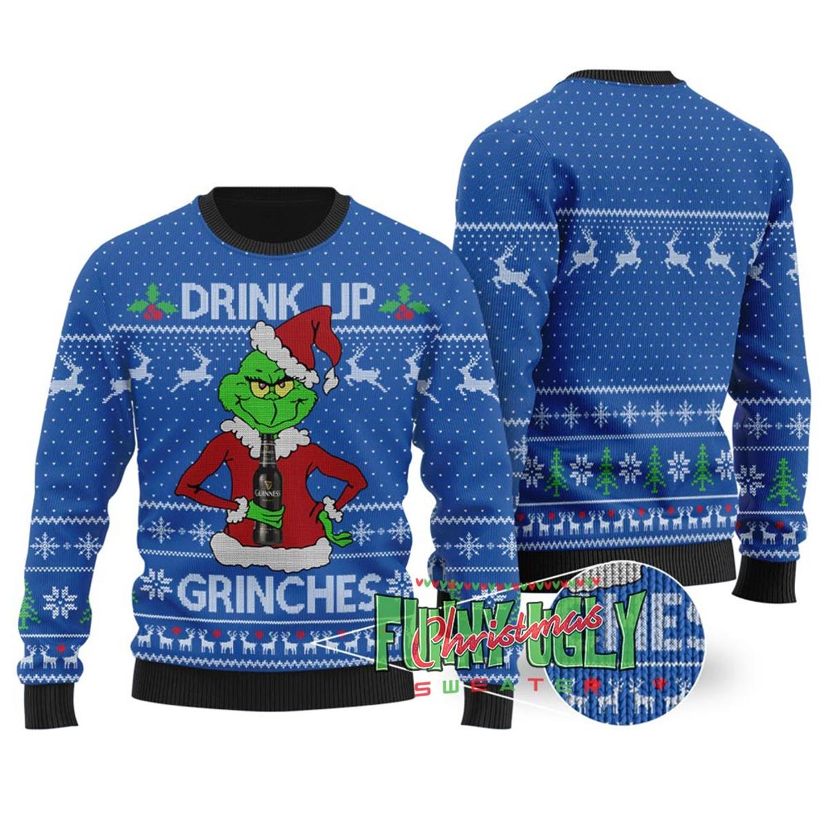 Funny Gizmo Gremlins Loving Busch Light Christmas Sweater