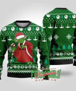 Funny Grogu Yoda Star Wars Christmas Sweater