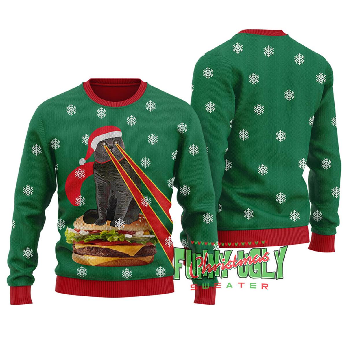 Funny Sandwich Drax Christmas Ugly Sweater