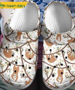 Funny Happy Family Sloth Crocs Shoes