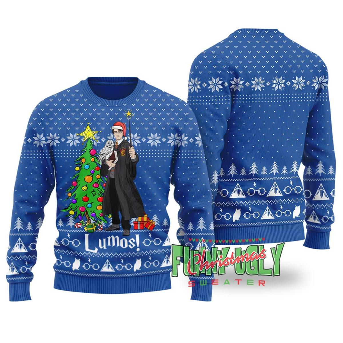 Funny Rude Reindeer Christmas Sweater