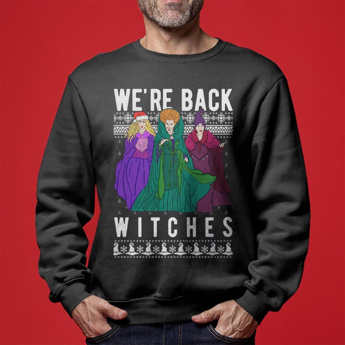 Witches Hocus Pocus 2 Ugly Sweaters