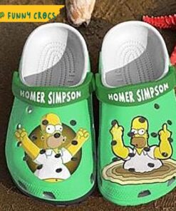 The Simpsons Cartoon Crocs For Men And Women