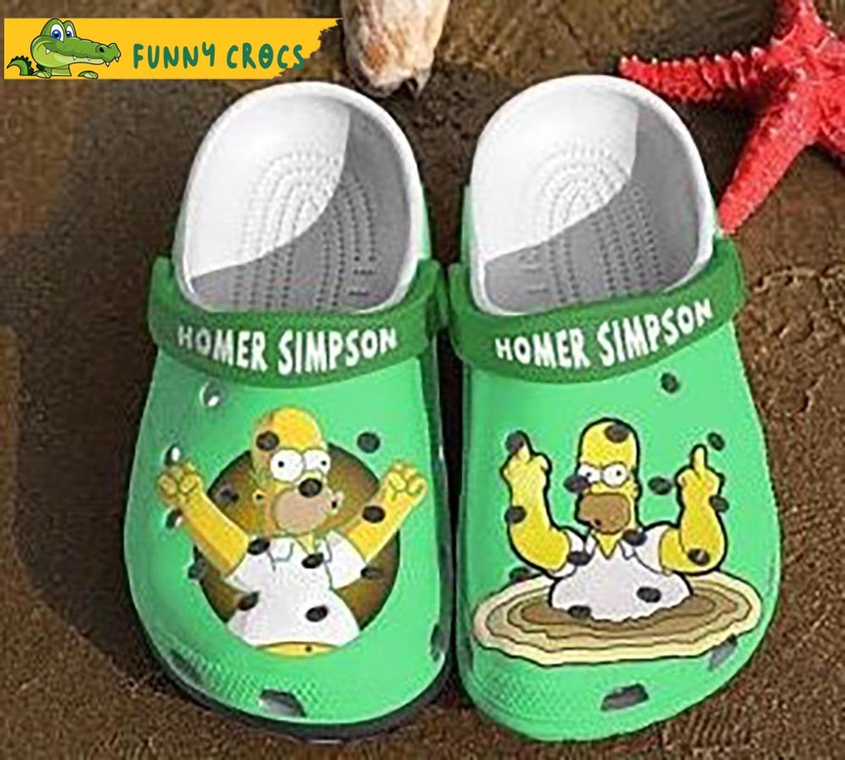 Custom The Simpson Horror Crocs Shoes