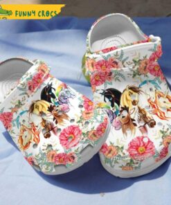 Funny Horse Cartoon Crocs Clog Shoes