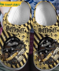 Funny Hufflepuff Loyalty Harry Potter Crocs Clog Shoes