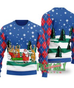 Funny Hyperid Sleigh Xmas Sweater