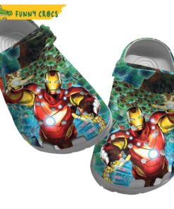 Funny Iron Man Avengers Crocs Slippers