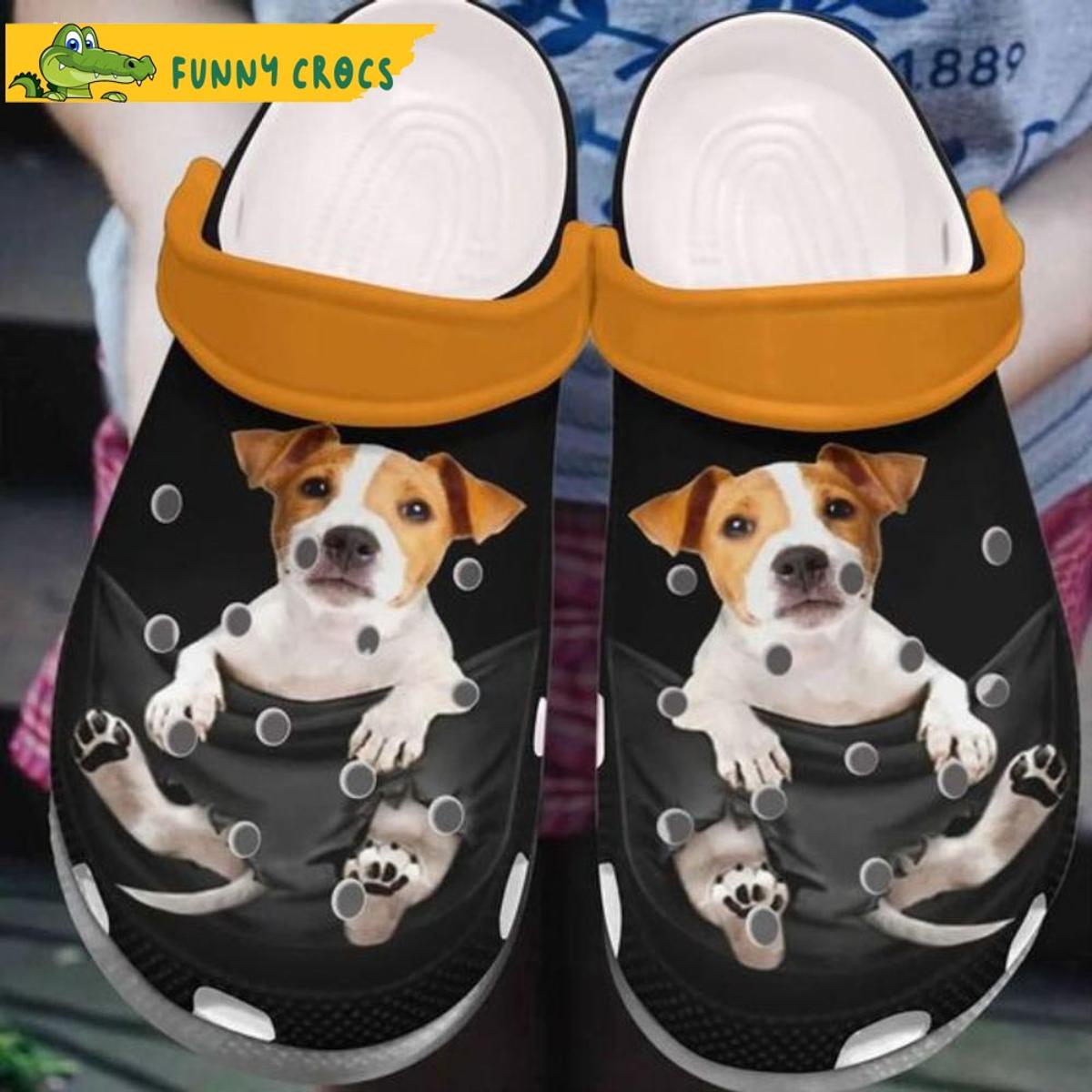 Funny Jack Russell Dog Croc Shoes