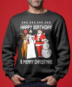 Funny Jesus Birthday Party Christmas Sweater