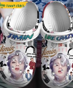 Funny Jimin Bts Crocs Sandals